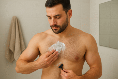 depilação masculina